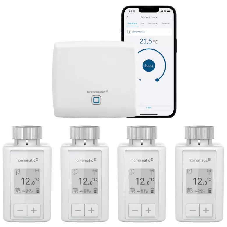 Homematic IP Flex Heizungssteuerung fr 4 Heizkrper