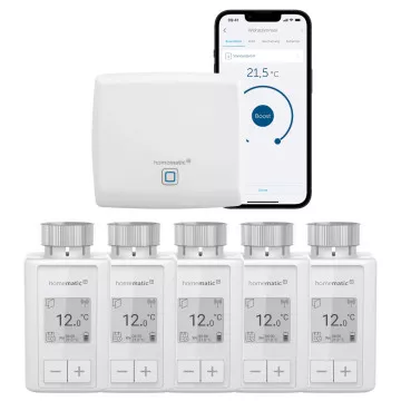 Homematic IP Flex Heizungssteuerung fr 5 Heizkrper