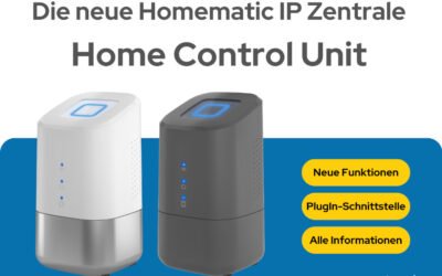 Die neue Homematic IP Zentrale – Home Control Unit (HCU) – ist da