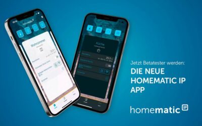 Testen Sie die neue Homematic IP App